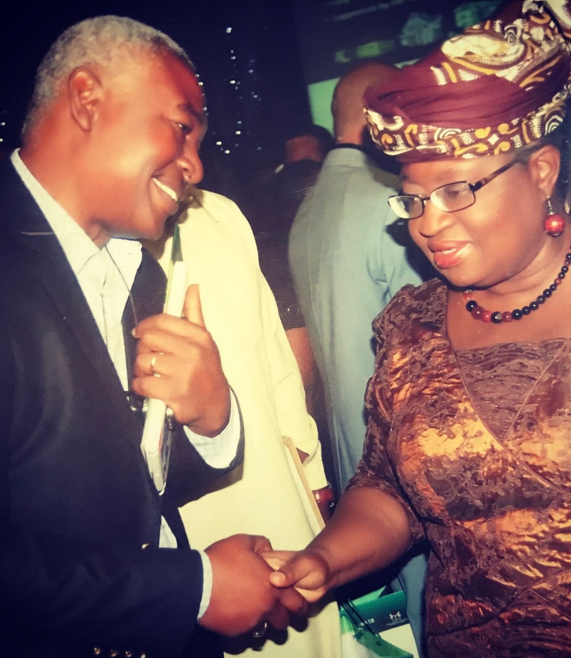 With Ngozi Okonjo-Iweala